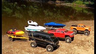 3 RC BOAT LAUNCH,PRO-BOAT JET RIVER,RACING BOAT ON 4S,YATCH HORS BORD BRUSHLESS.