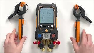 How to Set Up the Testo 557s Smart Digital Manifold Kit