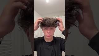 salt powder #pov #hair #hairstyle #relatable #acting #haircut #funny #humor #greenscreen #skincare