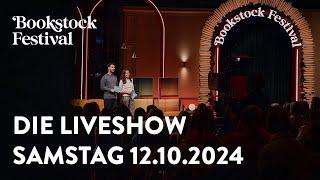  BOOKSTOCK 2024 I Die große Liveshow am 12. Oktober