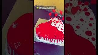 #shorts 2kgs heart cool cake #innocent cake master MS #cakes_love️ #please_subscribe