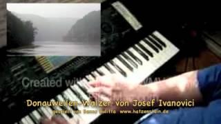 Donauwellen-Walzer - live auf dem Keyboard