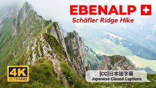 Ebenalp Switzerland | Schafler Ridge Hike | Appenzell | Alpstein