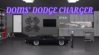 Dom's 1970s Dodge Charger | Fast and Furious build | Pixel Car Racer