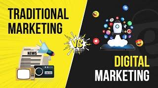 Digital Marketing Vs Traditional Marketing | Ekommerce360