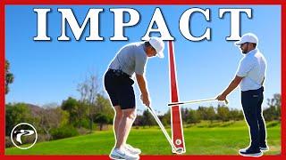 Golf Impact Position - Proper Hand Path Through Impact!