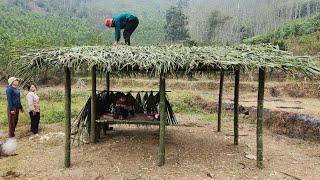 Poor woman was helped by a kind couple to build a new house