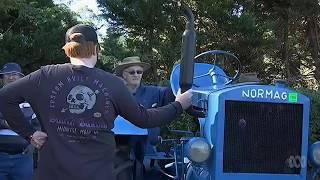 Restored tractor sell-off in Toowoomba, Queensland