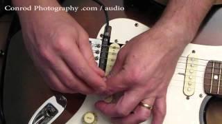 GK 3 guitar pick up permanent install and GR55 sounds part 1