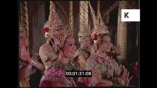 1960s Thailand, Lakhon Nai, Traditional Thai Dancing, 35mm