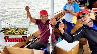 MANCING DI RUMPON TENGAH LAUT? PANEN!!!|| PETONG LUAR || MANCING TEKNIK SABIKI