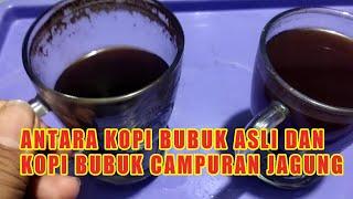 Bedanya Manfaat Kopi Asli dan Kopi Bubuk Campuran Jagung