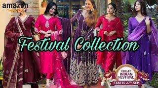 Amazon Festive Wear/Party Wear Kurta Set Haul | Amazon Kurta Set Haul latest |Tryon| High Quality