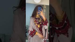 Balochi girl Tiktok | 2021 | #viralVideos | mix collection