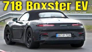 2025 Porsche 718 Boxster EV Testing Before Production