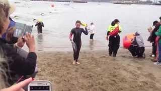 12 year old Alexa Fisher Alcatraz Swim