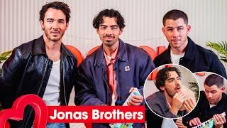 Jonas Brothers reminisce about Camp Rock and fight over Bluey