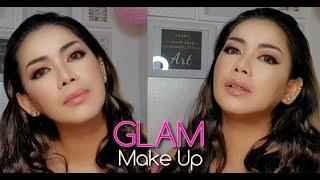 SOFT and EASY | GLAM MAKE UP | MAKE UP TUTORIAL | YNATREVS