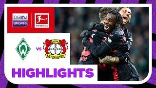 Werder Bremen v Bayer Leverkusen | Bundesliga 23/24 Match Highlights