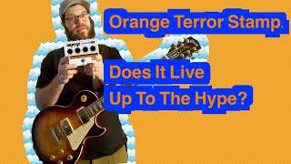 Orange Terror Stamp Demo and Review