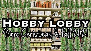 NEW HOBBY LOBBY CHRISTMAS 2021 • SHOP WITH ME