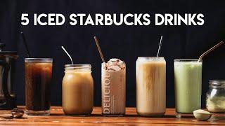 5 Iced Starbucks Drinks That You Can Easily Make At Home