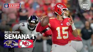 Baltimore Ravens vs. Kansas City Chiefs | Semana 1 - NFL 2024 | Highlights Resumen en español