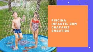 Piscina Infantil com Chafariz Embutido