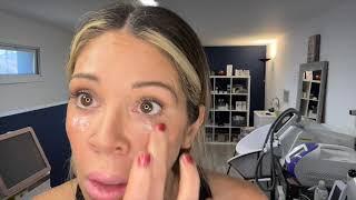 Over 40 quick under eye touch up trick. Plump and brighten in minutes! Esthetician +busy  mom trick