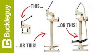 The BG 180° Convertible Hand or Foot Press from Buckleguy