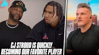 CJ Stroud Clowns The Pivot After Being Asked About Ohio State Not Winning A National Championship