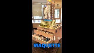 Bespoke Maquette | Scale Model of Hotel Apartment Residences by Crystal Corp.