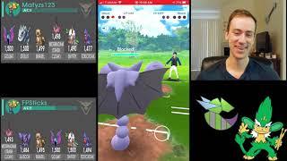 FPSTICKS VS. TOP EUROPEAN BATTLERS | Pokemon Go Toxic Cup Tournament PvP Battles