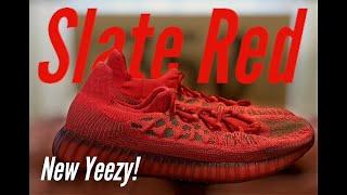 Yeezy 350v2 CMPCT Slate Red Unboxing & Review + On Feet & Yeezy Comparison