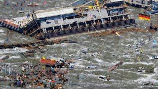 2 minutes ago in Germany! Cars and houses washed away in Bisingen - flood