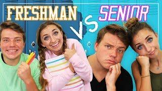 Reality of FRESHMAN vs SENiOR YEAR in High School!