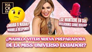 ¿Será Mariela Viteri la nueva preparadora de la Miss Universo Ecuador? | LHDF | Ecuavisa