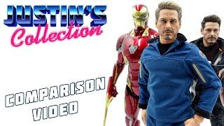 Tony Stark Avengers Endgame 1/6 Figure SW Toys Comparison Video