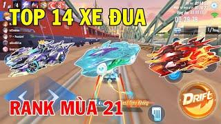 ZingSpeed Mobile | Top 14 Xe Đua Mạnh Nhất Mùa Rank 21