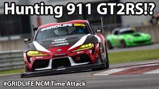 Chasing 911 GT2 RS to New Record! Time Attack A90 Supra Gridlife NCM - Project TA90 #41