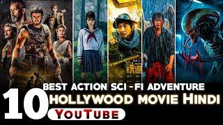 Top 10 Best Sci-fi Action Hollywood Movies on YouTube in Hindi | 2024 Hollywood Movies