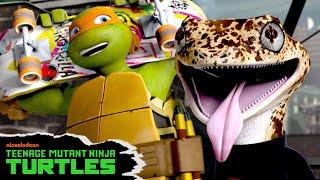 Mikey's Epic Mutant RACE!  w/ Mondo | Full Episode in 10 Minutes | Teenage Mutant Ninja Turtles