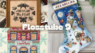 Flosstube 9: August Wrap Up/Sept Plans | 1 Year on Flosstube