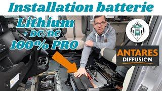 PRO TUTORIAL! Compatibility and installation of a LITHIUM BATTERY + DC/DC *Instant Camping-Car*