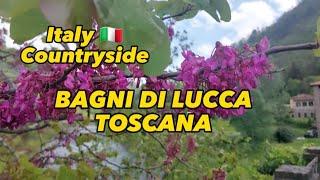 ITALY  IN COUNTRYSIDE |A SMALL VILLAGE WALKING TOUR IN BAGNI DI LUCCA #travel #italy #simplyea