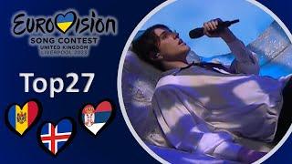 Eurovision 2023 – My Top 27 – Entries (So Far)