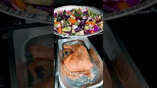 The last minute put-together smoked meal for Memorial Day meal!  미국 현충일 뒷마당 훈제 요리.