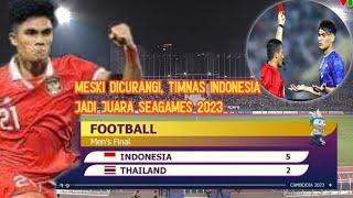 Indonesia JuaraHasil pertandingan Timnas indonesia u-22 vs Thailand Final sea games 2023