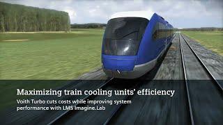 Siemens PLM Voith Turbo Train Cooling Units Video Case Study