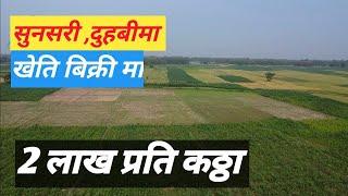 2Lakh kattha\Duhabi Sunsari\2 लाख प्रति कठ्ठा ।दुहबी सुनसरि नेपाल ।East nepal#Haresh rai